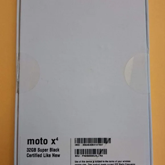 Google Moto X4 phone